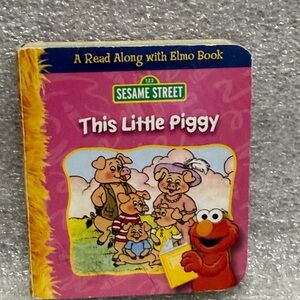 Sesame Street This Little Piggy miniature Board Book